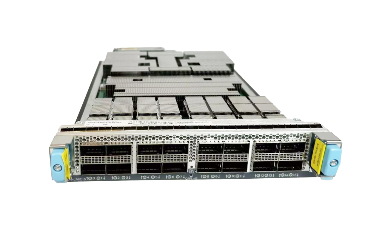 Juniper MX304-LMIC16-BASE MX304 1.6T 組合 LMIC 16x100G/4x400G 基礎硬體 Junos 介面模組 |用過的