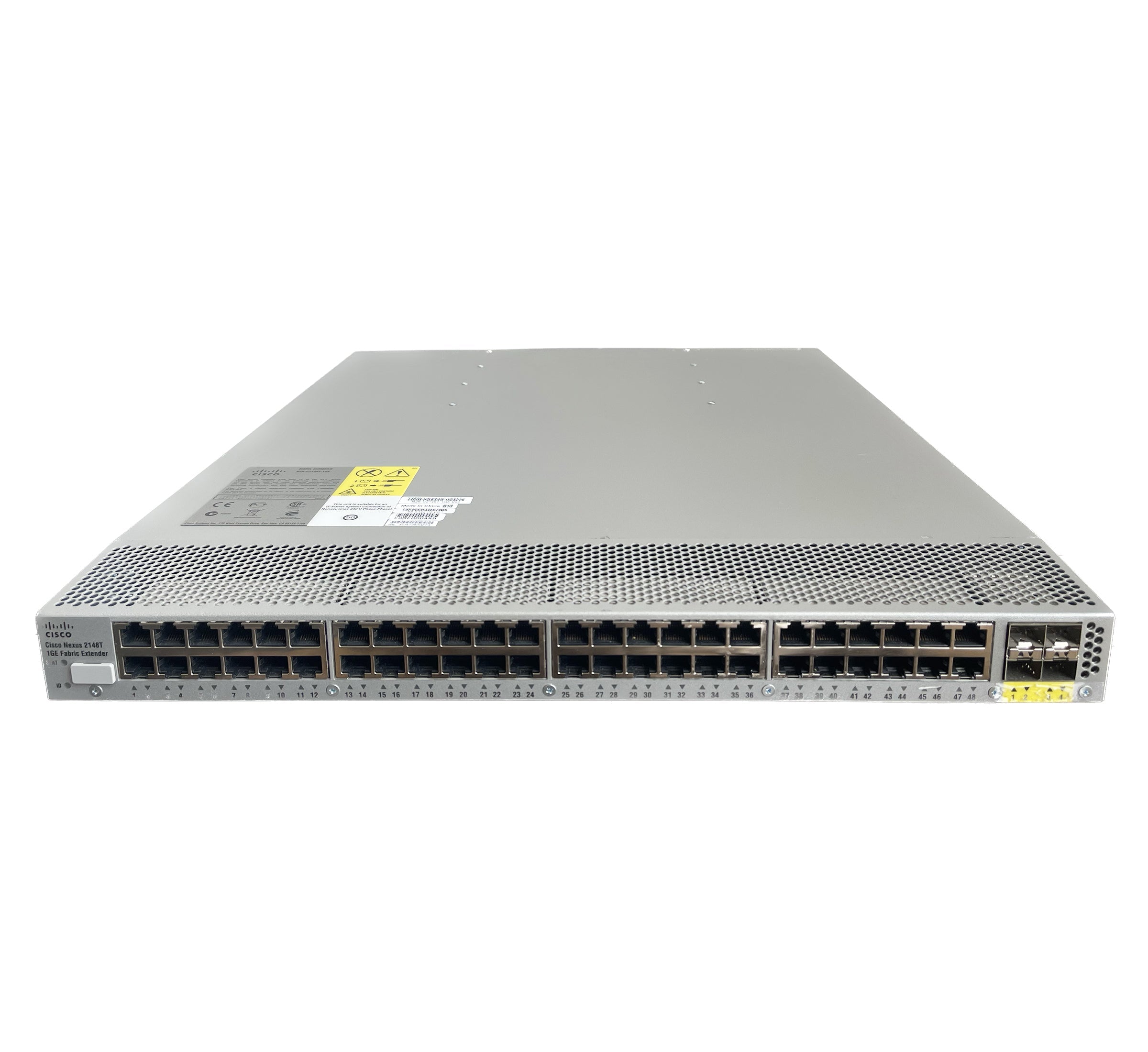 Bộ mở rộng vải 48 cổng 1G của Cisco Nexus N2K-C2148T-1GE với 4x 10G SFP + Đường lên | ĐÃ SỬ DỤNG Hình ảnh chính