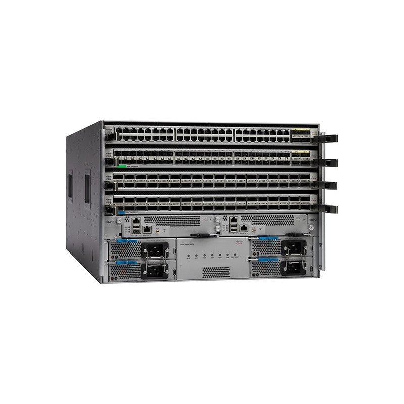 CISCO NEXUS 9504 SWITCH CHASSIS W/ 6 N9K-C9504-FM N9K-C9504-B2 | USED Main image
