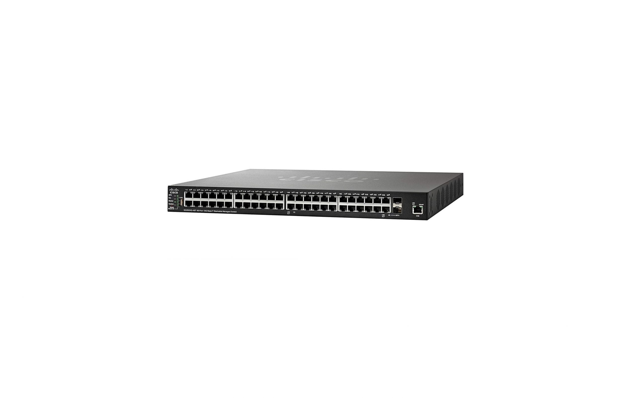 Cisco SG350XG-48T-K9 Small Business 350X 48-Port 10GBase-T Stackable Managed Switch - | NEW Main image