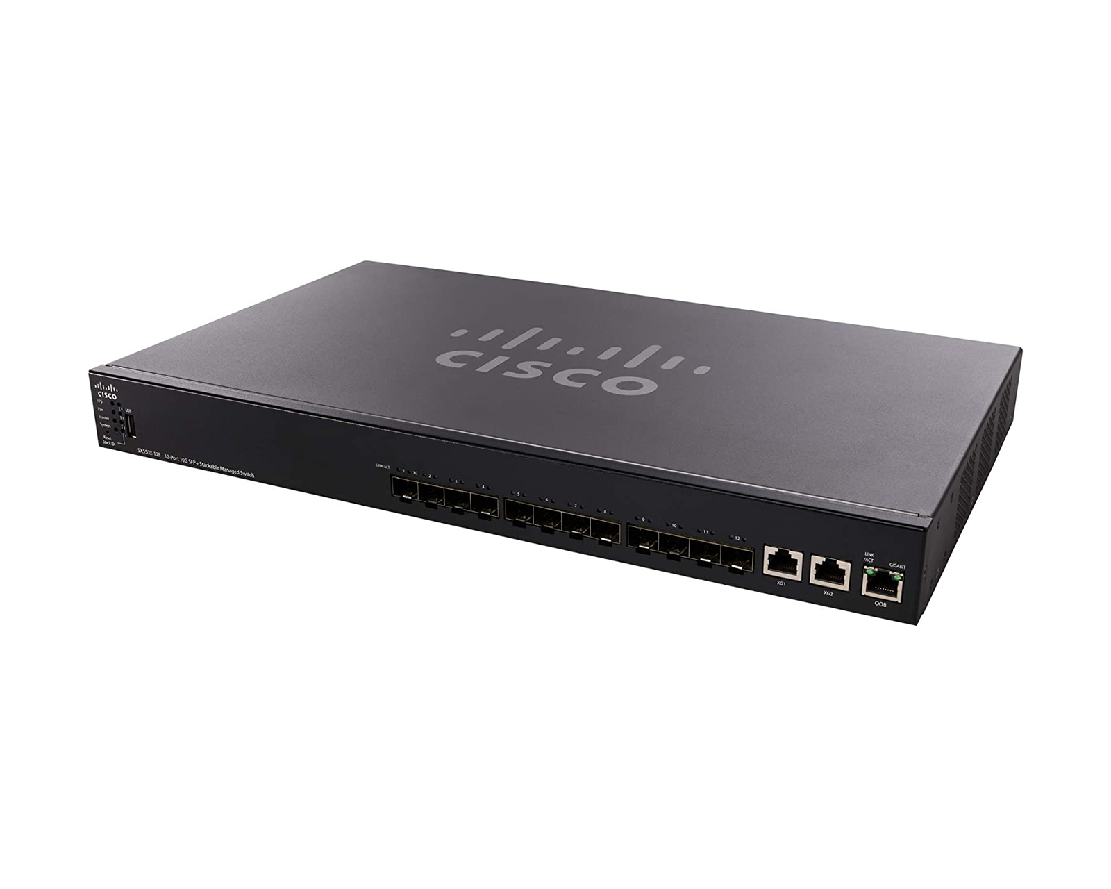 CISCO SX550X-12F 12-PORT 10G SFP+ STACKBAR VERWALTET <tc>Switch</tc> - | NEU