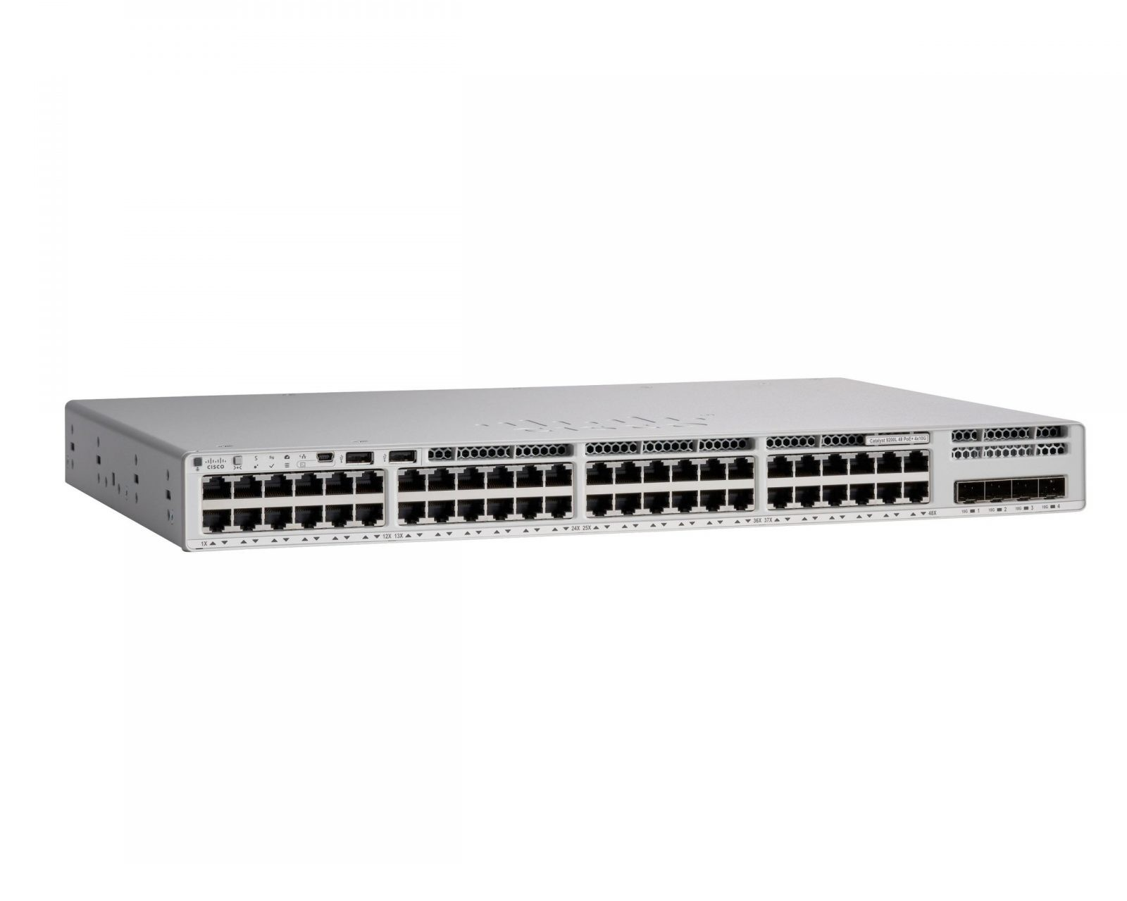Cisco C9200L-48P-4G-A Catalyst 9200L 48-Port Gigabit PoE+ 4x 1G SFP Switch Network Advantage - | NEW Main image