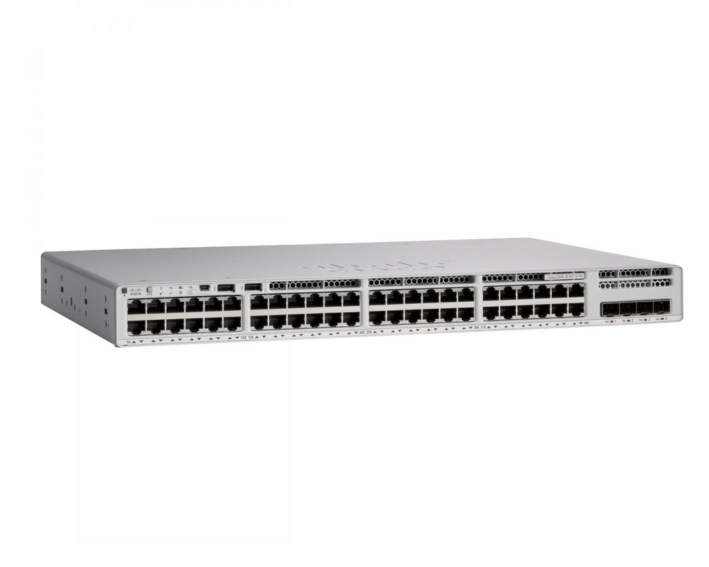 Cisco C9200L-48P-4G-A Catalyst 9200L 48-Port Gigabit PoE+ 4x 1G SFP Switch Network Advantage | USED
