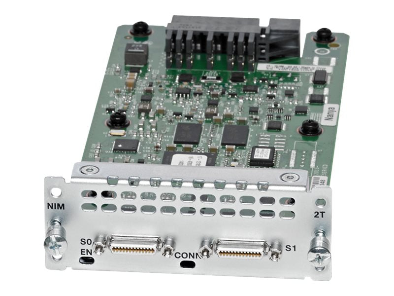 Module d'interface réseau série intelligent WAN série à 2 ports Cisco NIM-2T ISR 4000 | UTILISÉ Image principale
