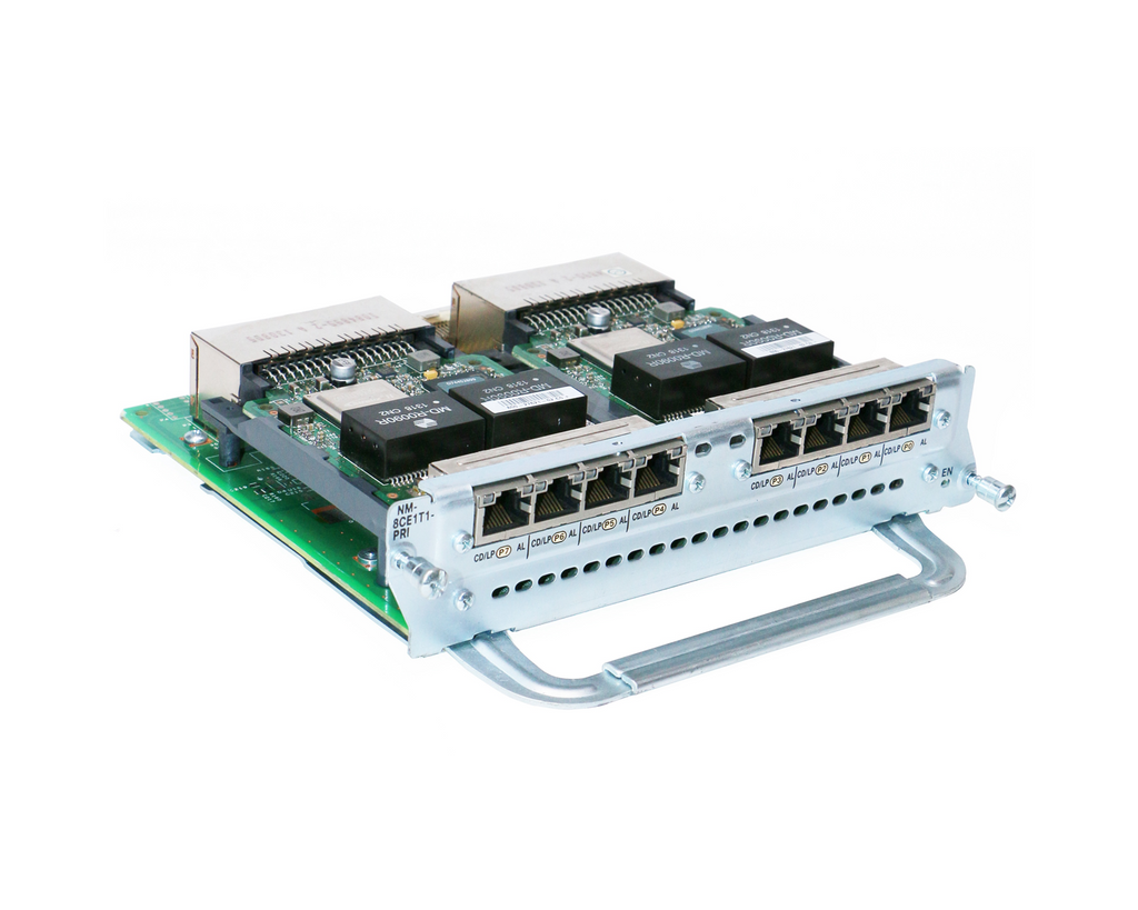 Cisco NM-8CE1T1-PRI 8 Port Channelized - | NEW