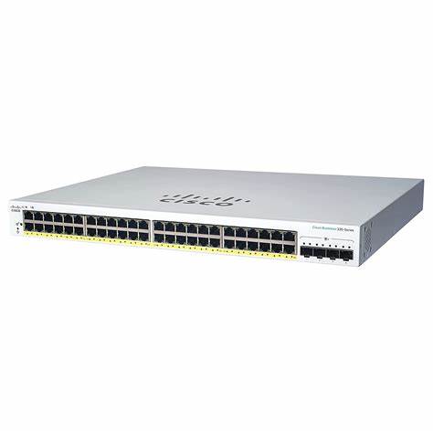 （新品）思科商用 220 系列智能交换机 <tc>交换机</tc>es - CBS220-48P-4X