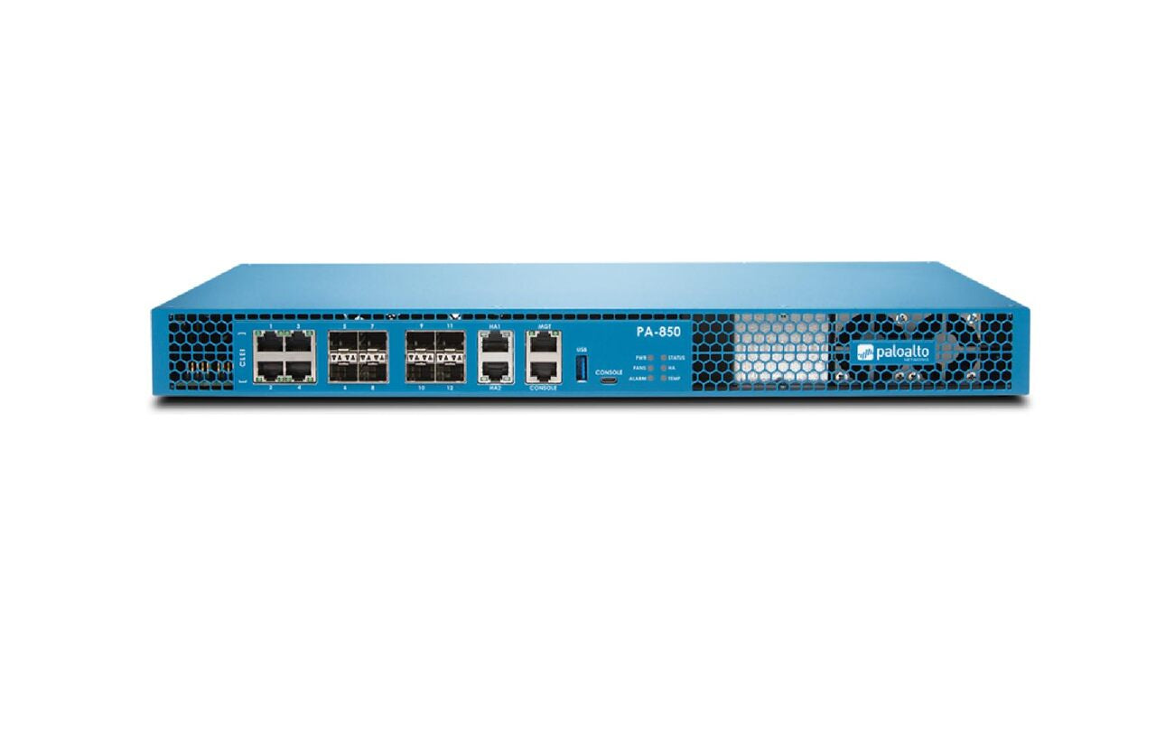 Palo Alto PA-850 4x1GbE 4x1GbE SFP 4x10GbE SFP+ Next-Generation Firewall - | NEW Main image