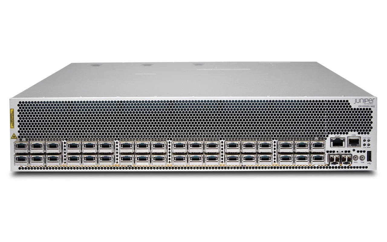 Juniper QFX10002-36Q QFX10000 系列 36 端口 40GbE QSFP+ 核心网 <tc>交换机</tc> - | 新 次要图像