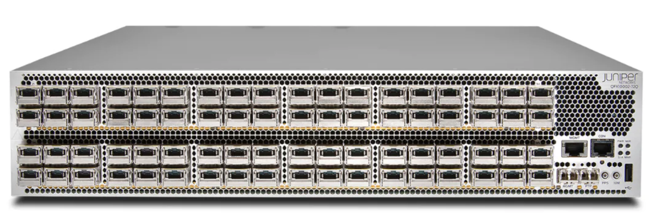 瞻博网络 QFX10002-72Q 72 端口 40G QSFP+/24 端口 100G 4x 850W 交流电源 - |新的 主图