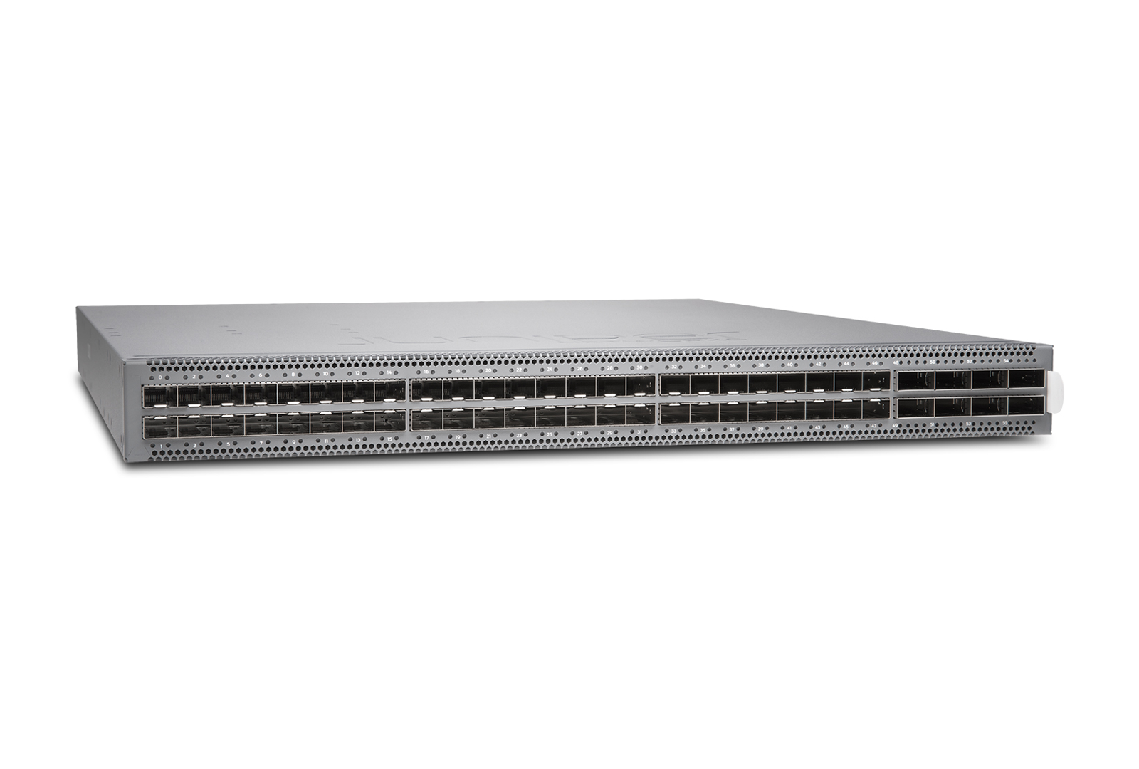 JUNIPER QFX5120-48Y-AFO2 Switch - 48 port 1GbE/10GbE/25GbE and 100GbE Uplink ports QFX5120-48Y - QFX5120 Series - | NEW Main image