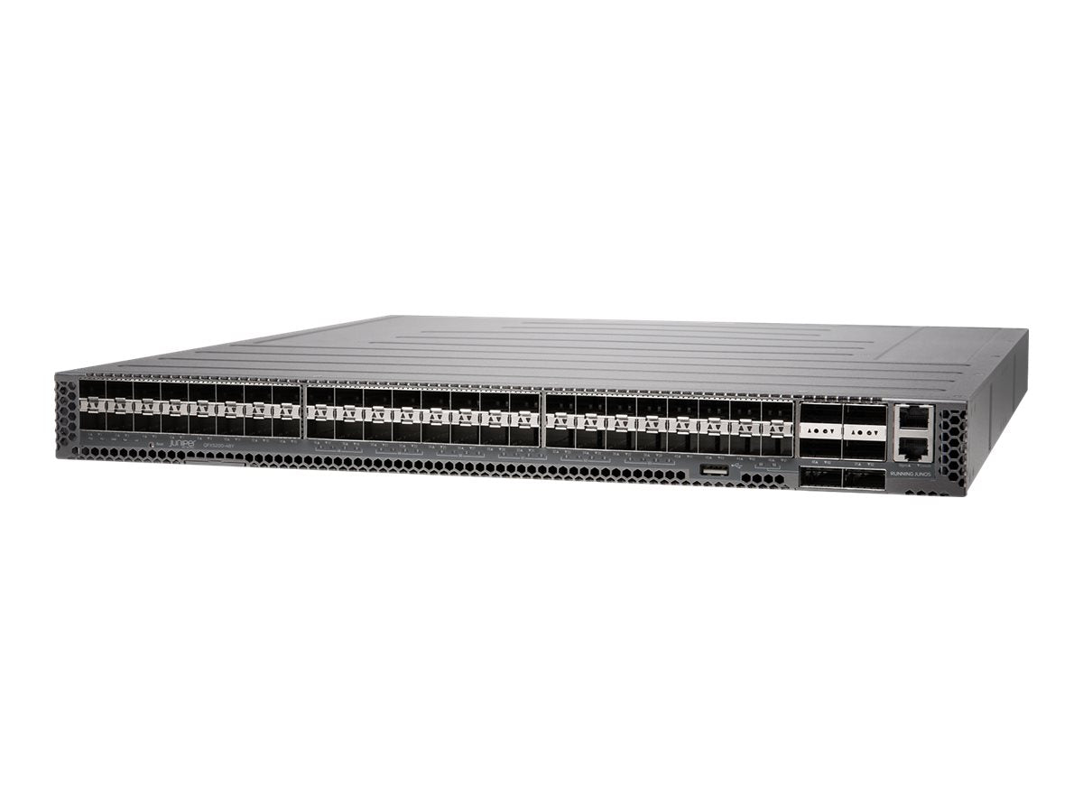 JUNIPER QFX5200-48Y-AFO 48 SFP+/SFP28 PORTS FRONT-TO-BACK AIRFLOW SWITCH | USED Main image