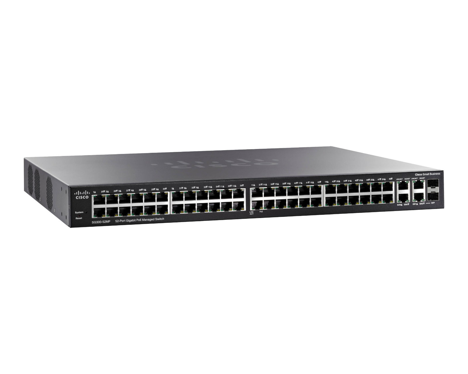 CISCO SG300-52P-K9 CSB SG 300-52P GIGABIT 52-PORT | ĐÃ SỬ DỤNG Hình ảnh chính