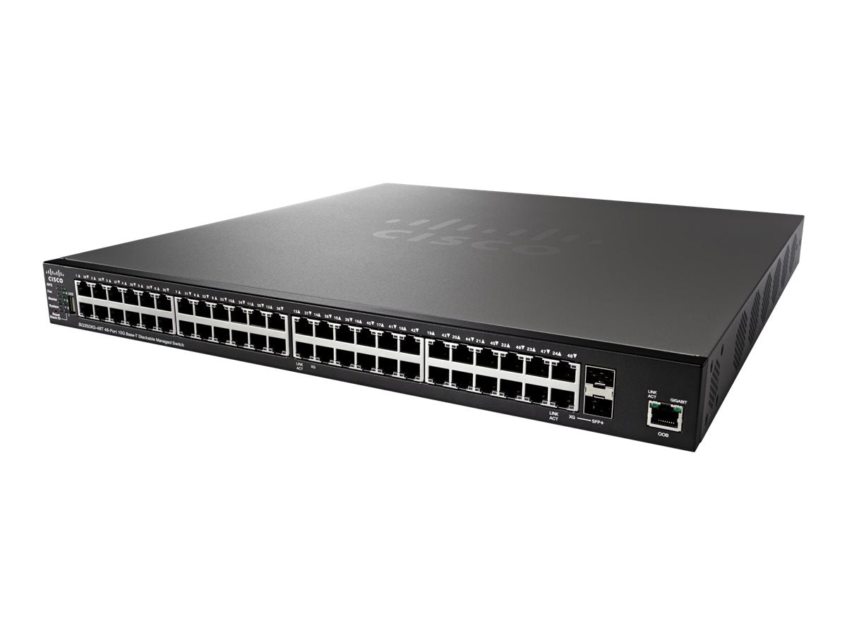 Cisco SG350XG-48T-K9 Small Business 350X 48-Port 10GBase-T Stackable Managed <tc>Switch</tc> | GEBRAUCHT
