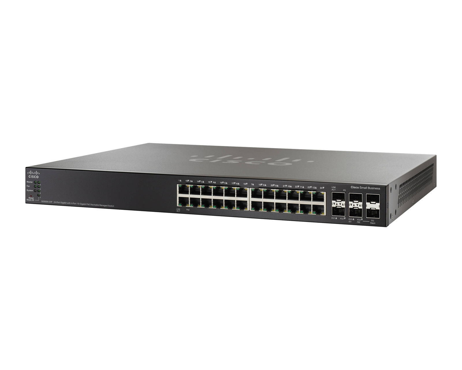 Cisco SG500X-24P-K9 24 10/100/1000 POE+ PORTS SWITCH WITH 375W POWER - BRAND | NEW Main image
