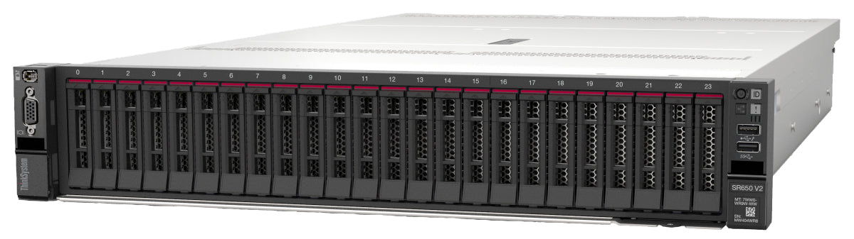 (NEW VENDOR) LENOVO 7Z73A030AP ThinkSystem SR650 V2 1x Silver 4309Y 8C 105W 2.8GHz / 1x 16GB / RAID 930-8i / 2U 2.5" SAS 8-Bay / 1x 750W HS PS Main image