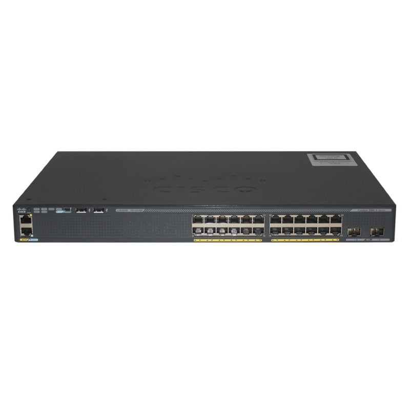 Cisco WS-C2960X-24TD-L CATALYST 2 X 10G SFP+ LAN BASE 2960-X 24 GIGE | USED