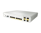 Cisco WS-C3560CG-8PC-S Catalyst 3560-C 8端口千兆PoE+ 124W 2x双上行链路无风扇紧凑型交换机 <tc>交换机</tc> - | 新