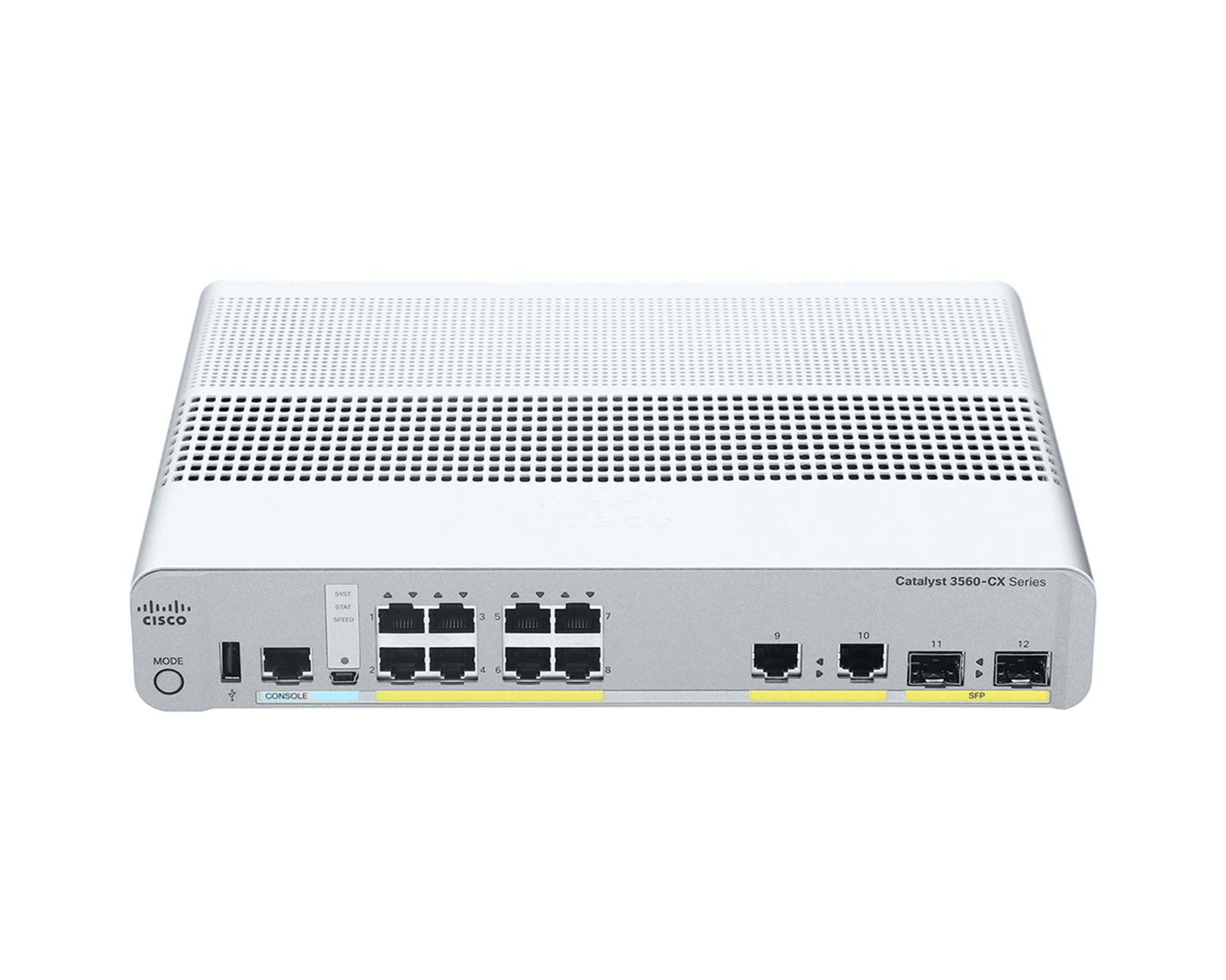 CISCO WS-C3560CX-8XPD-S 3560-CX 6 X 1GE POE PORTS 2 MULTIGE - | NEW Secondary image