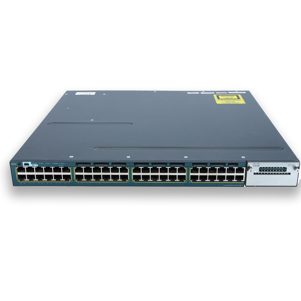 Cisco WS-C3560X-48T-L 48 ports Ethernet RJ-45 1 Gb/s <tc>Switch</tc> - | NOUVEAU Image principale