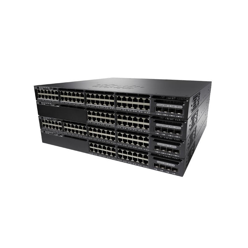 Bộ định tuyến mạng LAN CISCO WS-C3650-12X48UQ-L 48 cổng Ethernet, 4 cổng uplink 10G. <tc>công tắc mạng</tc> - | MỚI
