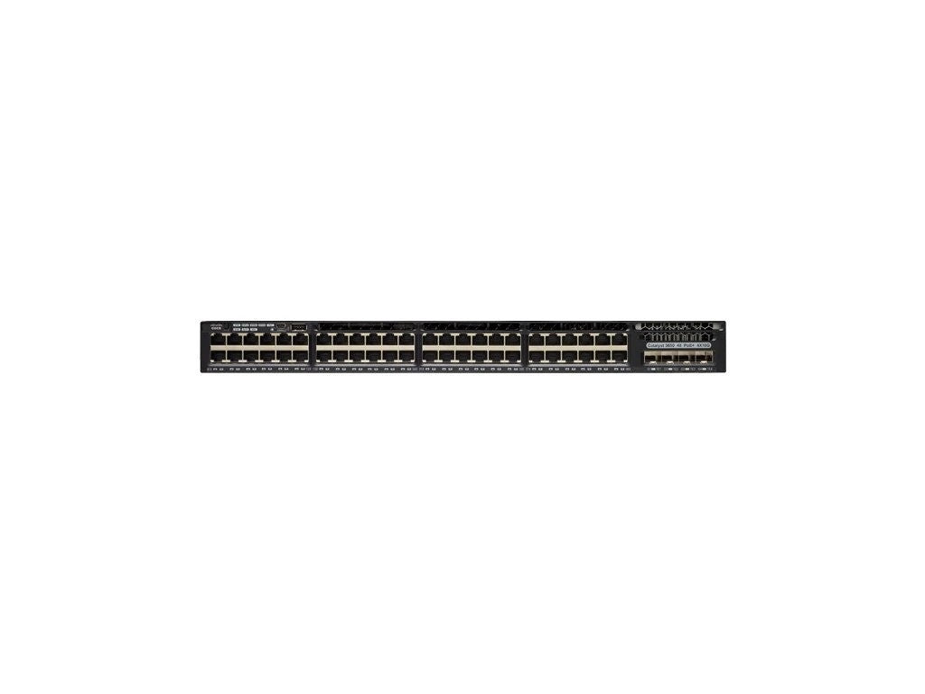 Cisco WS-C3650-12X48UZ-L 36-Port Gigabit &  12x 10GE PoE+ <tc>Switch</tc> mit 2x 40G QSFP | GEBRAUCHT