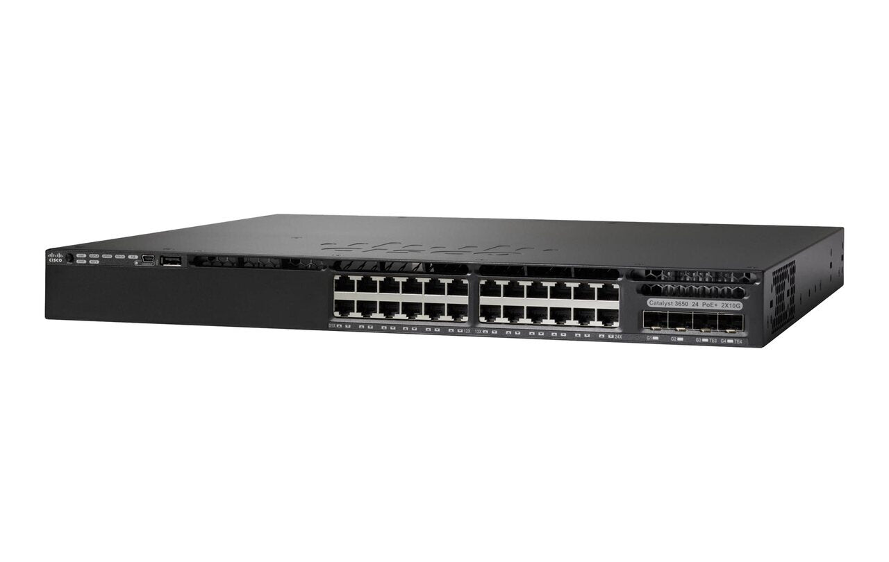 Cisco WS-C3650-24PD-L Catalyst 3650 24-Port PoE+ 2x 10G SFP+ <tc>Switch</tc> | GEBRAUCHT