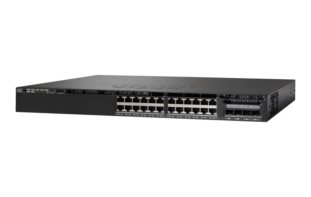 Cisco WS-C3650-24PD-L Catalyst 3650 24 Port PoE 2x10G Uplink LAN-Basis | GEBRAUCHT