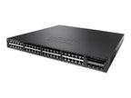 WS-C3650-48FD-S CISCO CATALYST 3650 48 PORT FULL POE 2X10G UPLINK IP-BASIS - | NEU