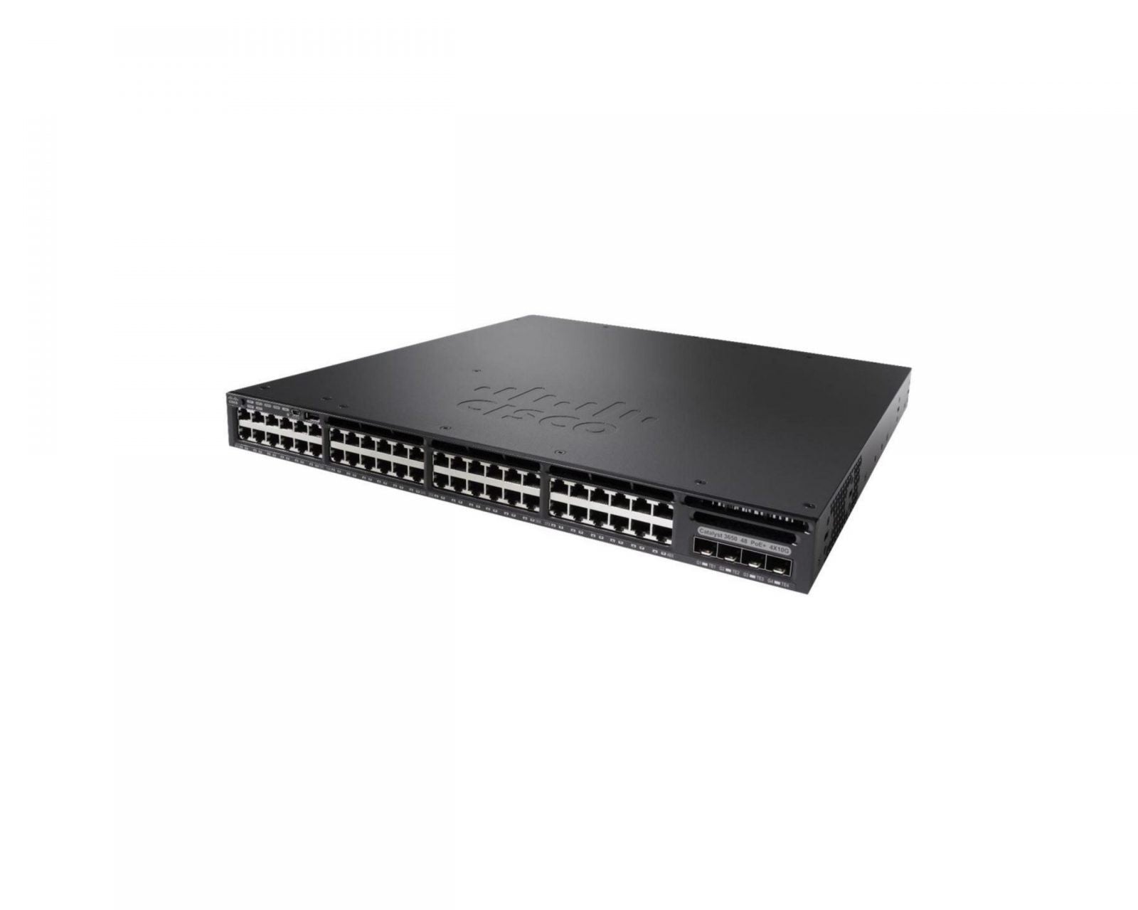 Cisco WS-C3650-48PS-S 48端口 <tc>交换机</tc> 千兆 PoE+ IP 基站，4 个 1G 上行端口 - | 新品