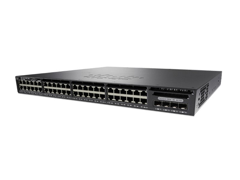 CISCO WS-C3650-48TQ-E 3650 48 PORT 4X10G SWITCH 48 ETHERNET PORTS 4 X 10G 1-YW - | NEW Main image