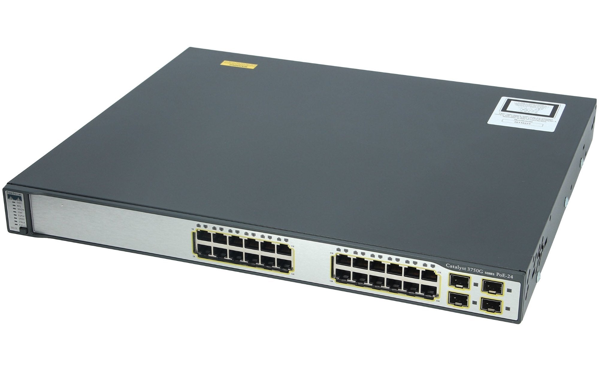 Cisco WS-C3750G-24PS-E Catalyst 3750 24 x 10/100/1000 <tc>交换机</tc> | 二手