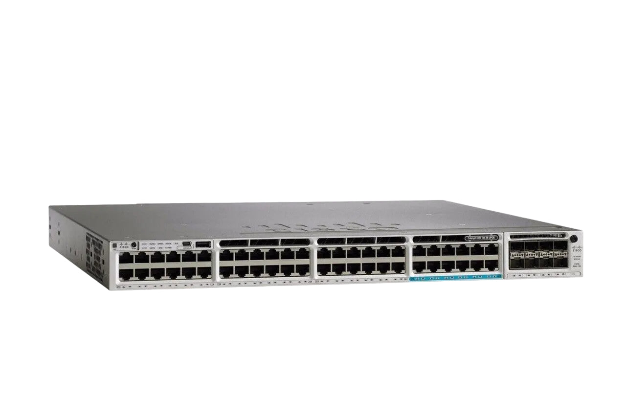Cisco WS-C3850-12X48U-L Catalyst 3850 48-Port UPOE 12x mGig 630W LAN-Basis <tc>Switch</tc> | GEBRAUCHT