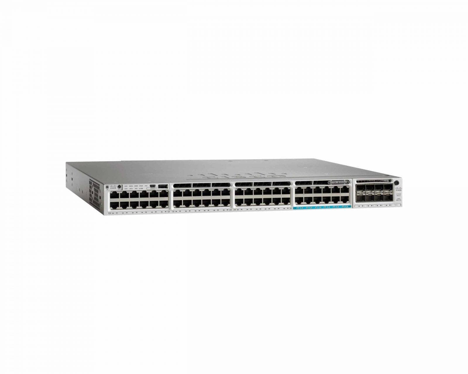 Cisco WS-C3850-12X48U-S Catalyst 3850 48-Port UPOE 12x mGig 630W IP Base <tc>Switch</tc> | GEBRAUCHT