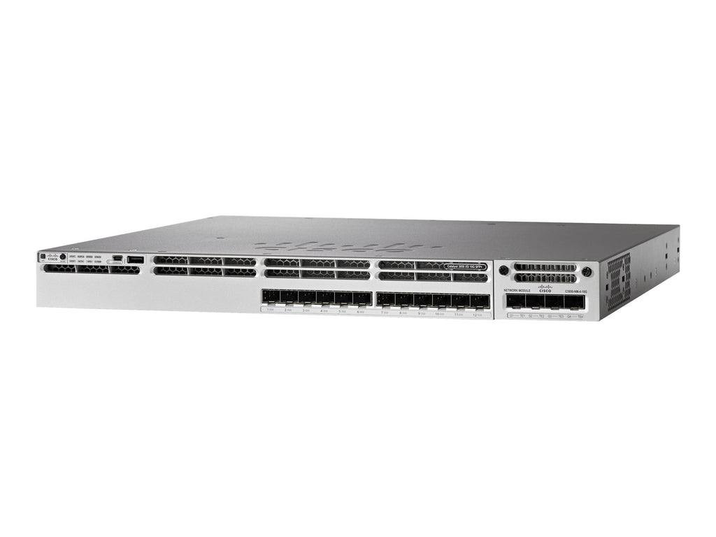Cisco WS-C3850-16XS-E Catalyst 3850 16端口10G SFP+可堆叠交换机 <tc>交换机</tc> IP 服务 - | 最新
