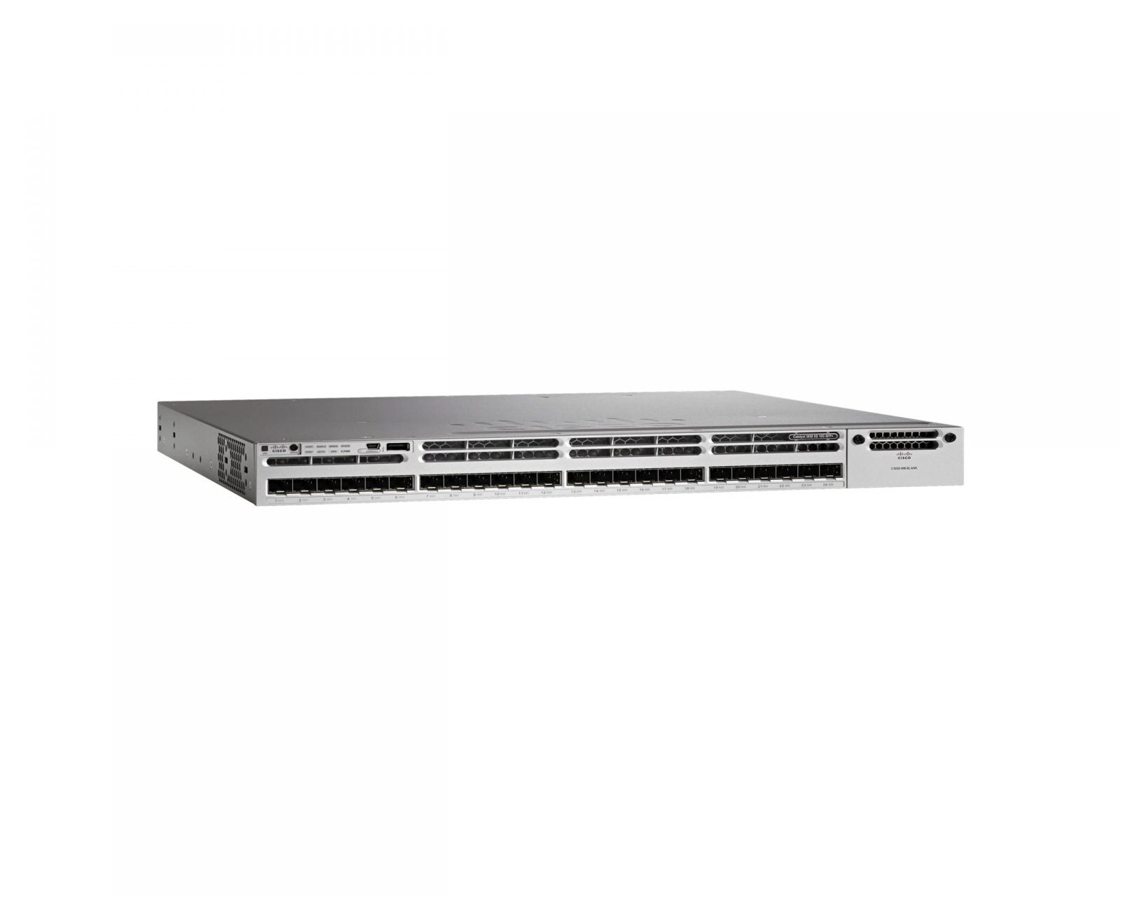 Cisco WS-C3850-24XS-E IP Services Switch 24 SFP+ Ethernet Ports 715WAC PWR - | NEW