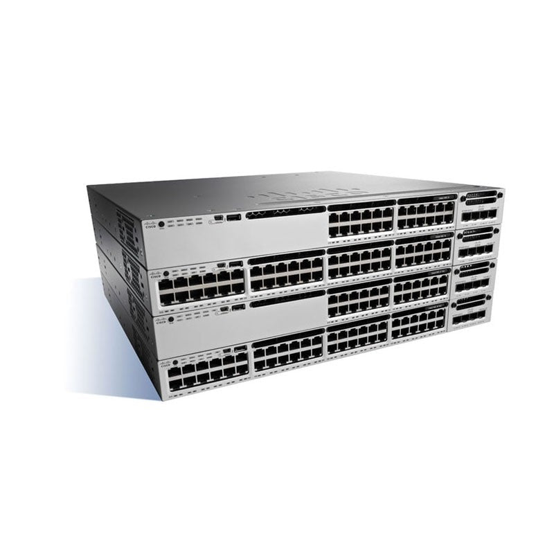 CISCO WS-C3850-24XU-E Stapelbarer 24-Port <tc>Switch</tc> 3850 IP-DIENSTE | VERWENDET