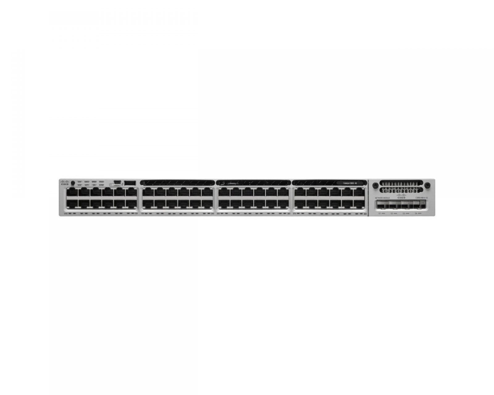 Cisco WS-C3850-48P-E Switch 48port PoE+ 715WAC IP Services - | NEW Main image