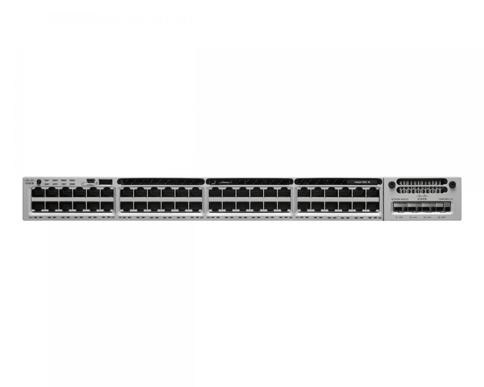 Cisco WS-C3850-48P-L <tc>công tắc mạng</tc> Bộ chia mạng LAN 3850 48 cổng PoE+ 715WAC PWR - | MỚI