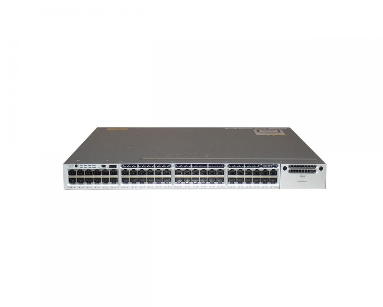 Cisco WS-C3850-48T-L Catalyst 48 Port LAN Base 350WAC Switch | USED Main image