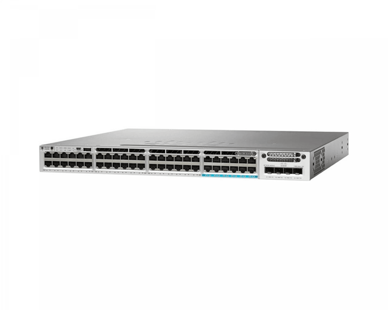 Cisco WS-C3850-48U-E 48 連接埠全 PoE+ 交換機 <tc>交換機</tc> 1100WAC PWR 3850 IP 服務 - | 新品 次要影像