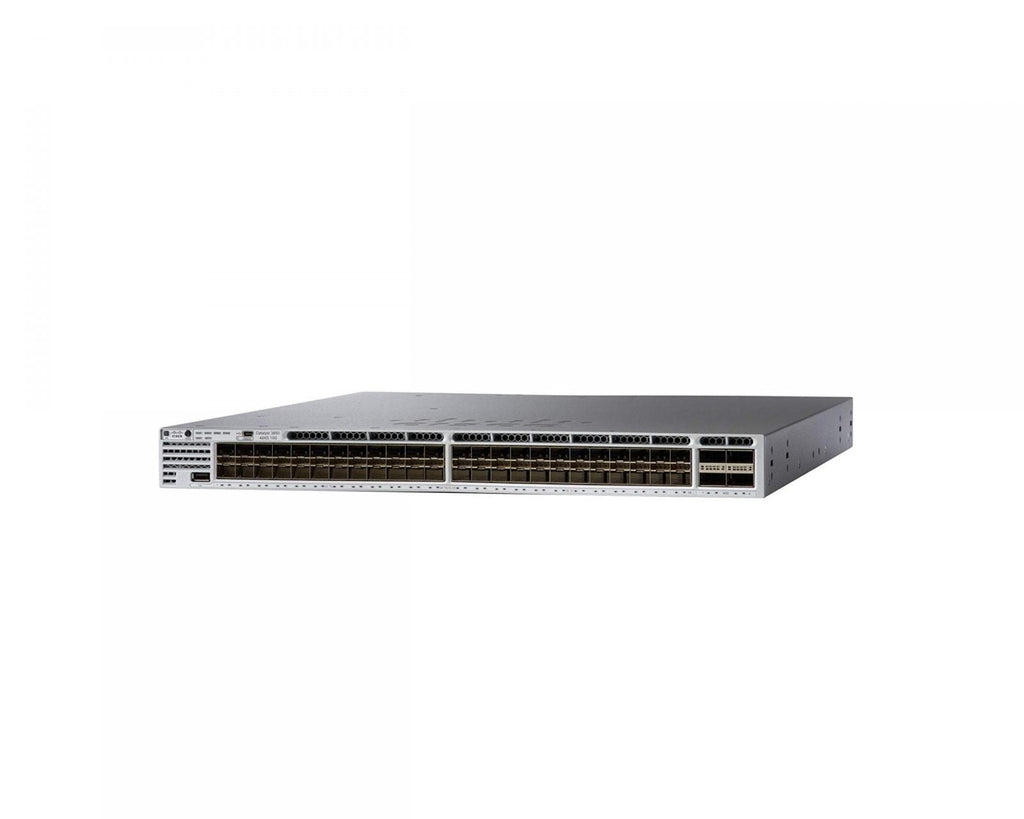 Cisco WS-C3850-48XS-E Catalyst 3850 48x 10G SFP+ 4x 40G QSFP+ 1.28 Tbps IP Services Switch | USED