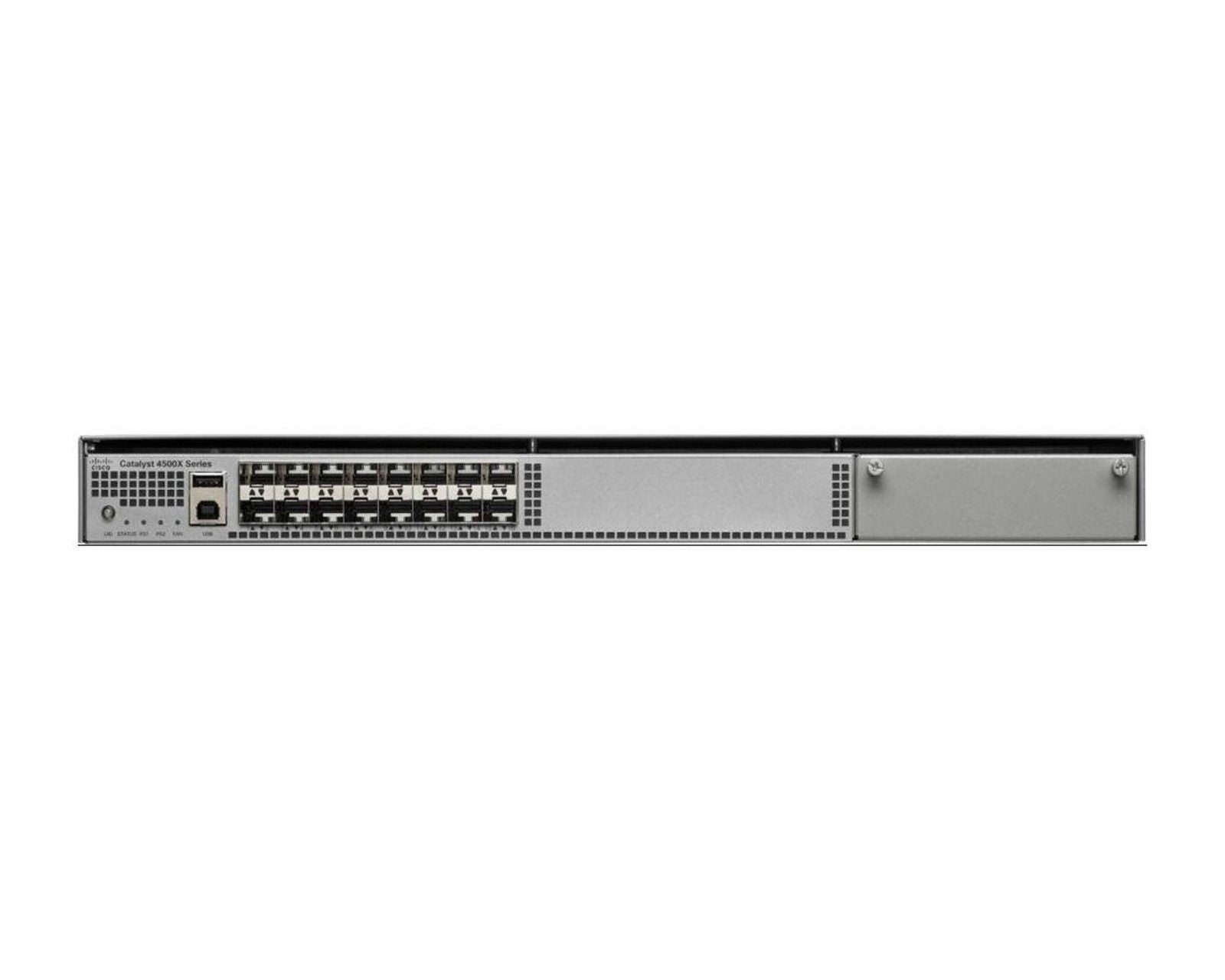 Cisco WS-C4500X-16SFP+ Catalyst 4500-X 16x 10G SFP+ 800 Gbps IP Base Layer 3 Campus Aggregation Switch - | NEW