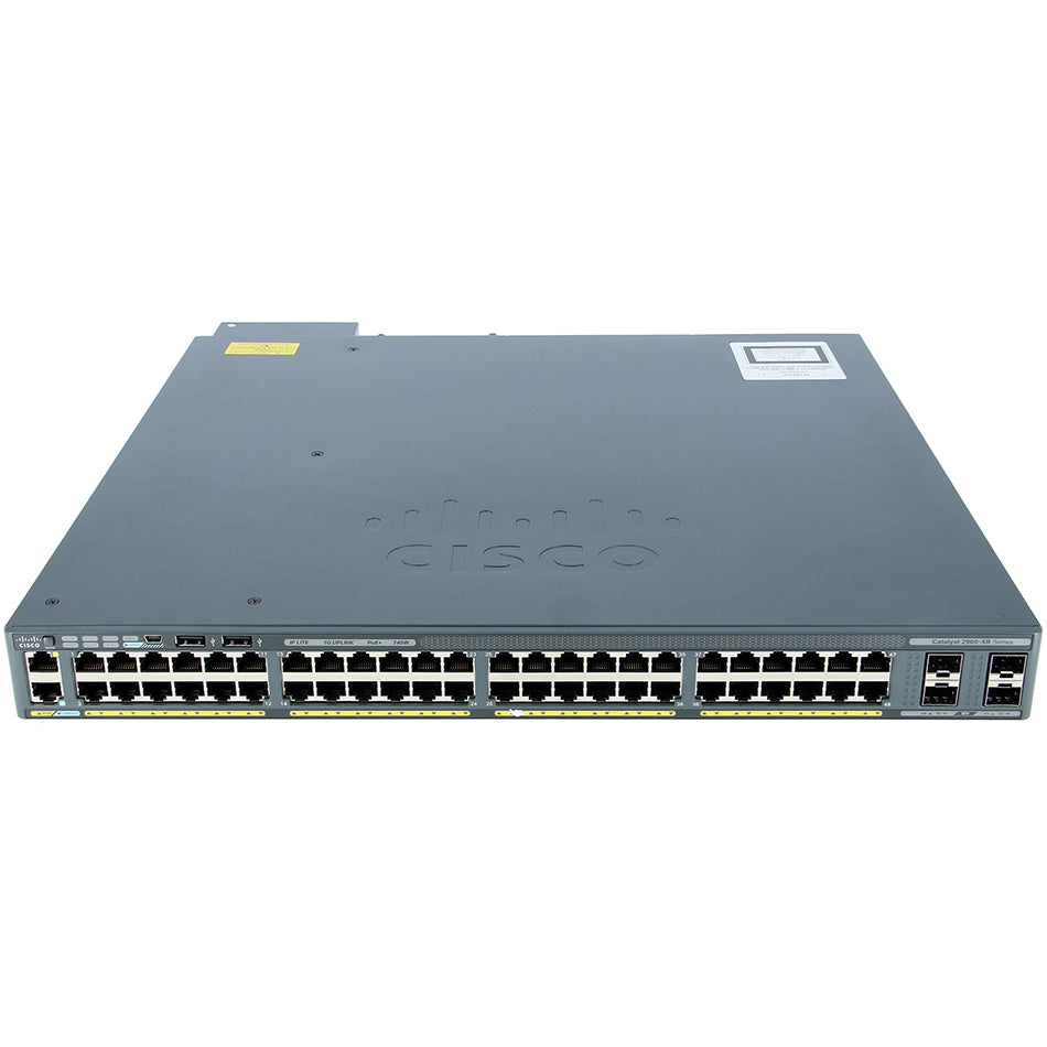 CISCO WS-C2960XR-48TD-I SWITCH 48 PORT 2X SFP+ XR IP LITE 250W PWR - | NEW Main image