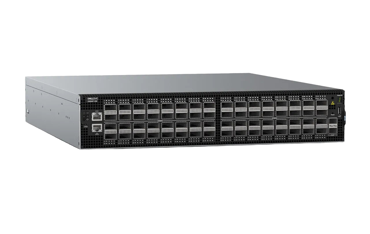 Dell EMC Power<tc>Switch</tc> Z9264F-ON 64x 100GbE QSFP28 12,8 Tbit/s Centre de données de réseau ouvert <tc>Switch</tc> | OCCASION Image principale