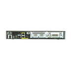 Cisco ISR4221/K9 35Mbps-75Mbps 系统吞吐量、2 个 WAN/LAN 端口、1 个 SFP 端口、多核 CPU、2 个 NIM - |新的