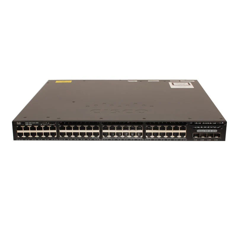 Cisco WS-C3650-48TS-E Catalyst 3650 48-Port Gigabit 4x 1G SFP Stackable Switch IP Services | USED Main image