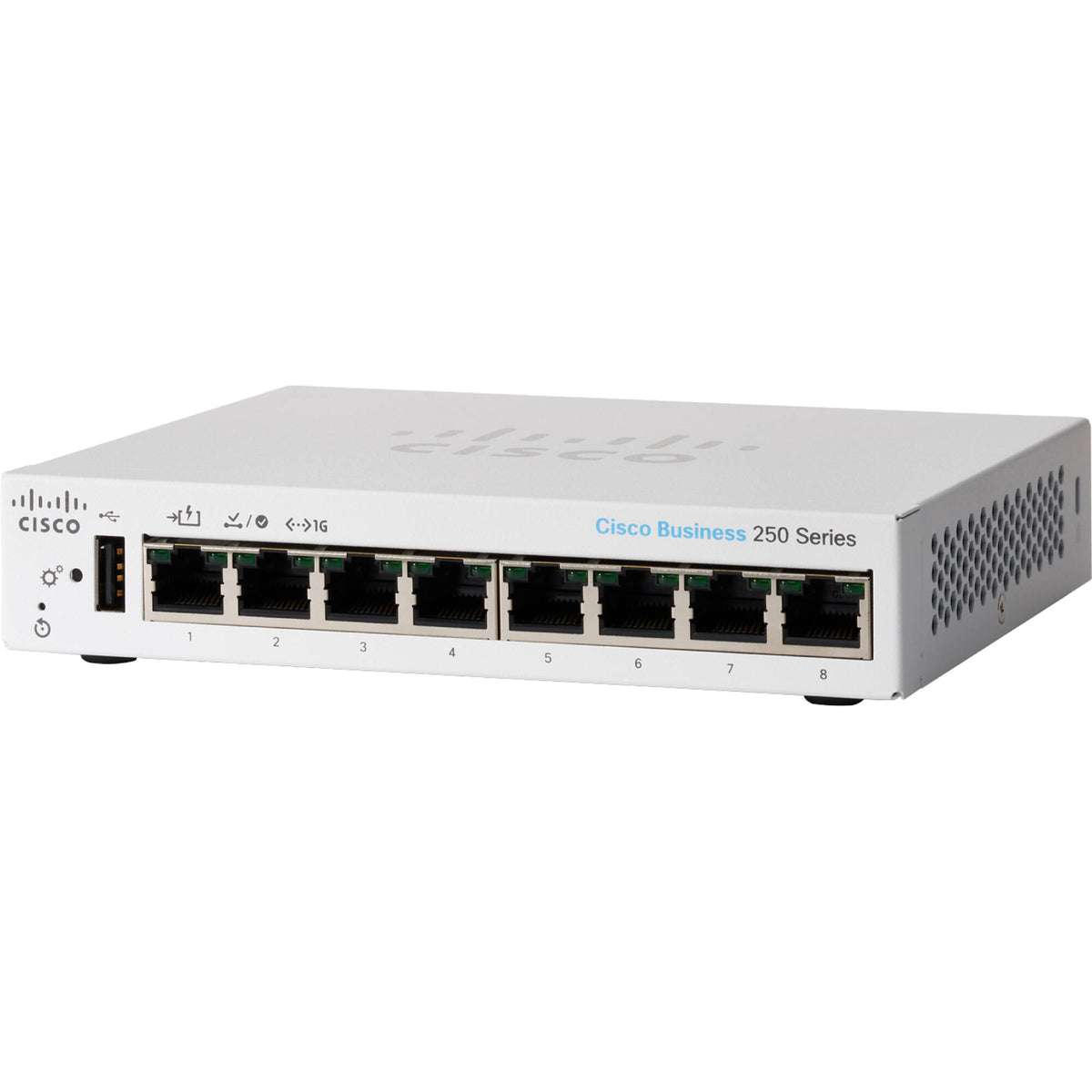 (NEW) Cisco Business 250 Series Smart Switches - CBS250-8T-D