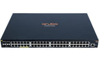 HPE Aruba JL256A 2930F 48-Port GbE PoE+ 370W 4x 1G/10G SFP+ Layer 3 Managed Switch | USED