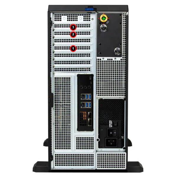 Supermicro ARS-511GD-NB-LCC Super AI Station Powered By NVIDIA GB300 Grace Blackwell Ultra Desktop Superchip With 72-core NVIDIA Grace CPU / 1 Onboard NVIDIA B300 GPU | NEW Main image