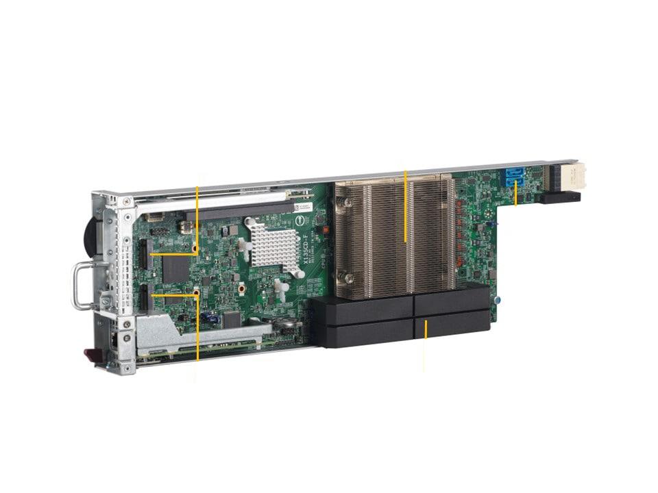Supermicro SYS-531MC-H8TNR Microcloud 3U Barebone Single Intel Xeon E-2400/Pentium G7400 und G6400T Prozessoren | NEU